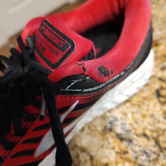 Brooks Addiction 13 Running Shoes Women's 10 Wide (D) Black/ Pink 1202531D070 - Picture 5 of 13